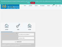 Tablet Screenshot of accorimm.fr